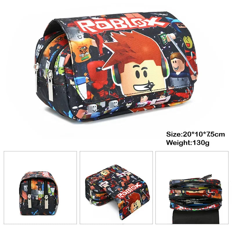 Roblox Virtual World School Backpack Set