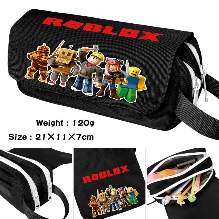 Roblox Anime Game Canvas Pencil Case