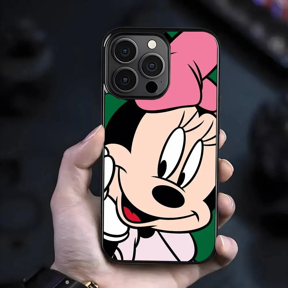 Anime Minnie Mouse Phone Case Suitable For iPhone