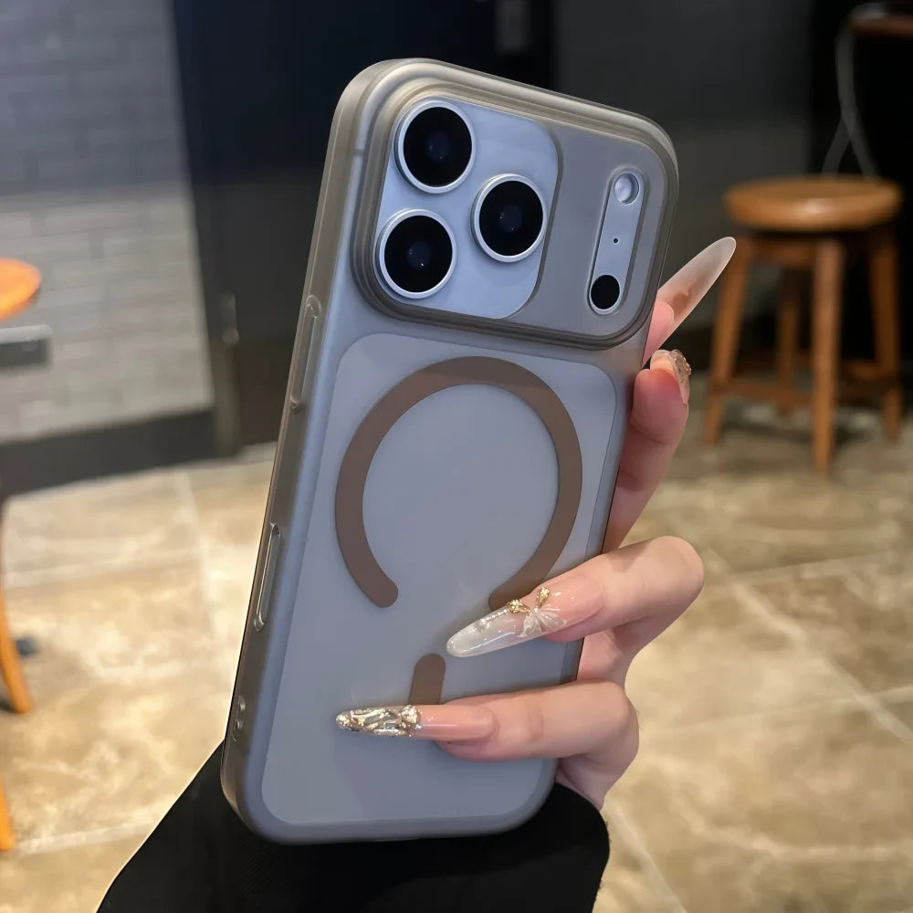 Thin Frosted Funda PC Translucent Case For iPhone