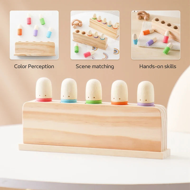 Baby Sensory Development Wooden Toy