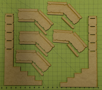 Corner Paint Rack Shelf - SHELF4