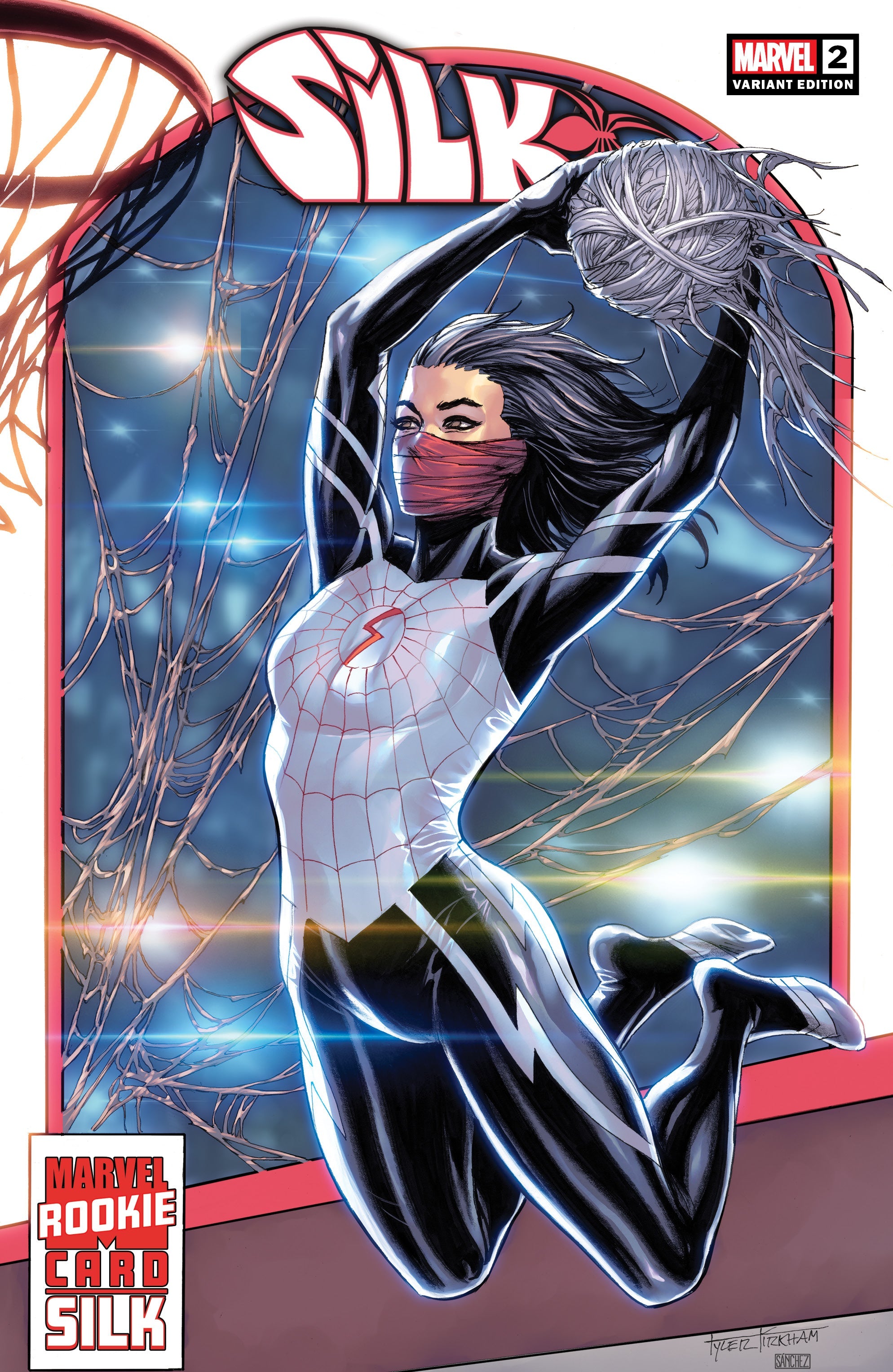 Silk #2 (Of 5) Tyler Kirkham Basketball Trading Card Variant (05/05/2021) Marvel