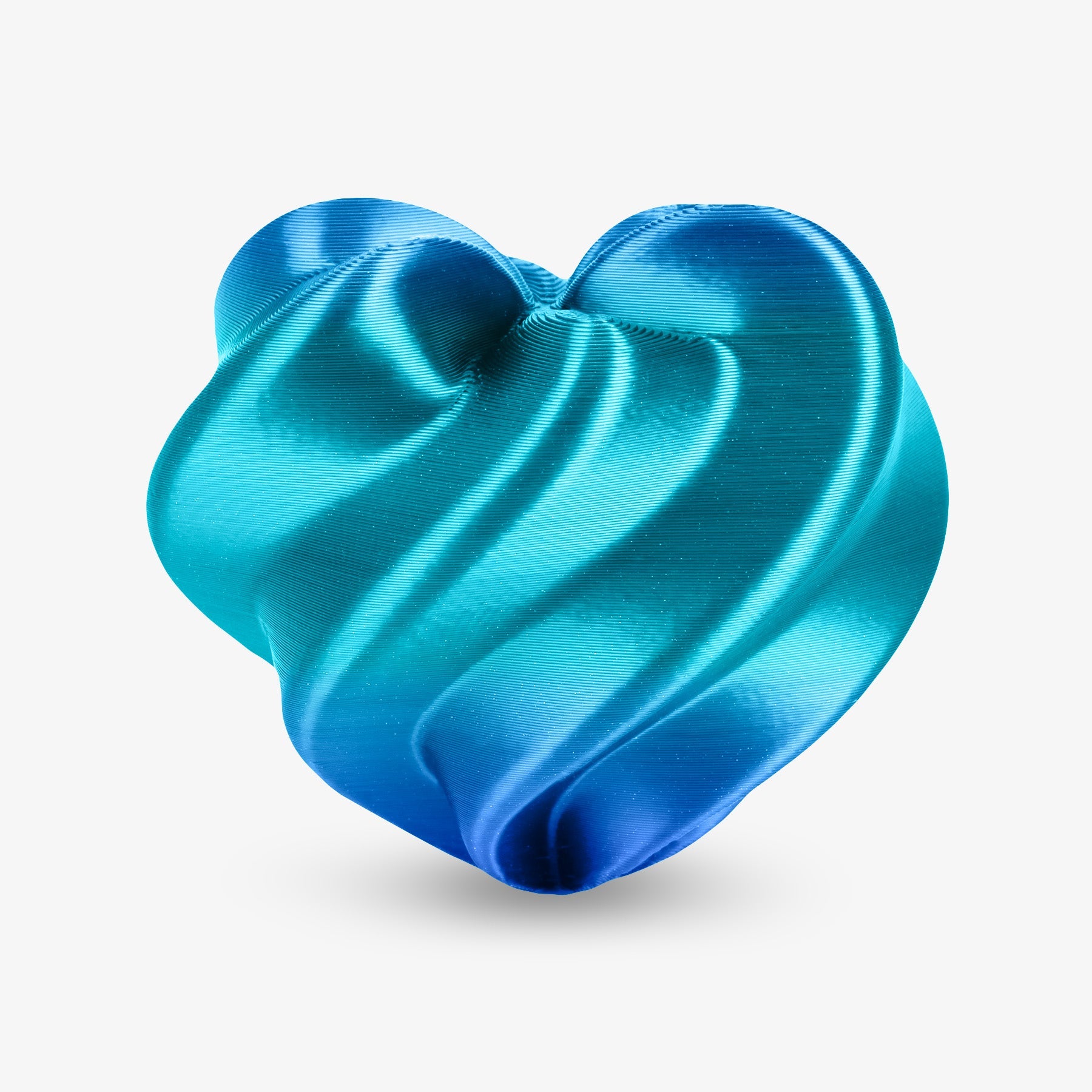 PLA Silk Shiny Gradient 1.75mm, 1KG/2.2LB