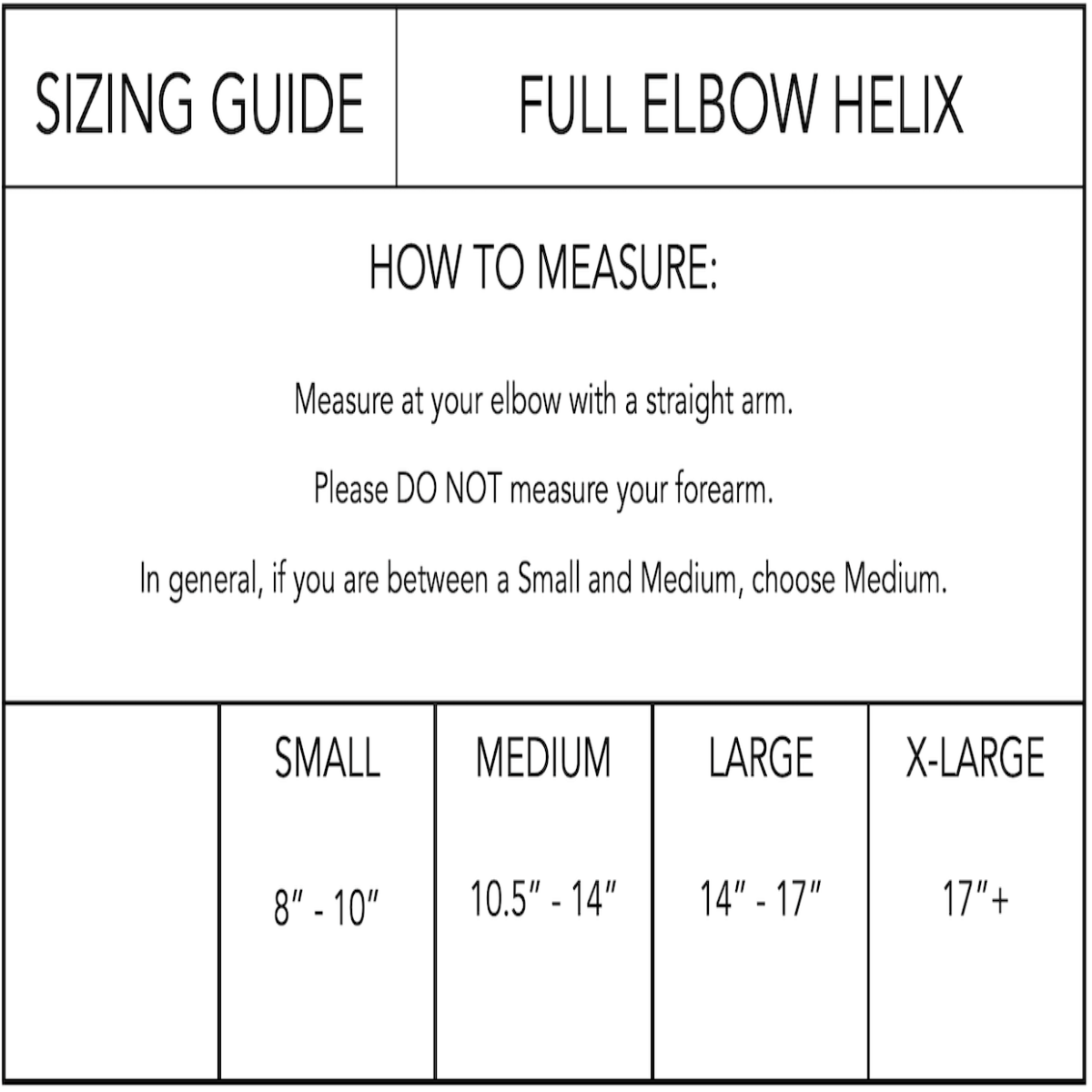 Full Elbow Compression Sleeve