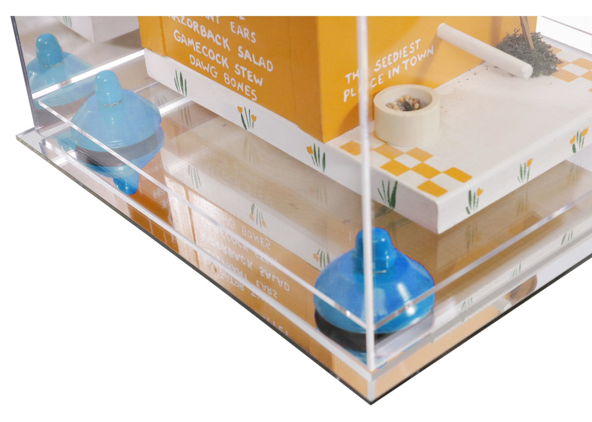 Versatile Display Case 9.75 X 9.75 X 9.75 Mirror (A027/V02)