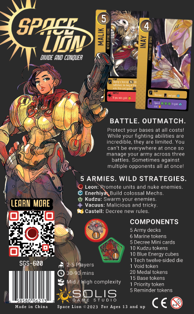 Space Lion: Divide and Conquer (Retail Edition)