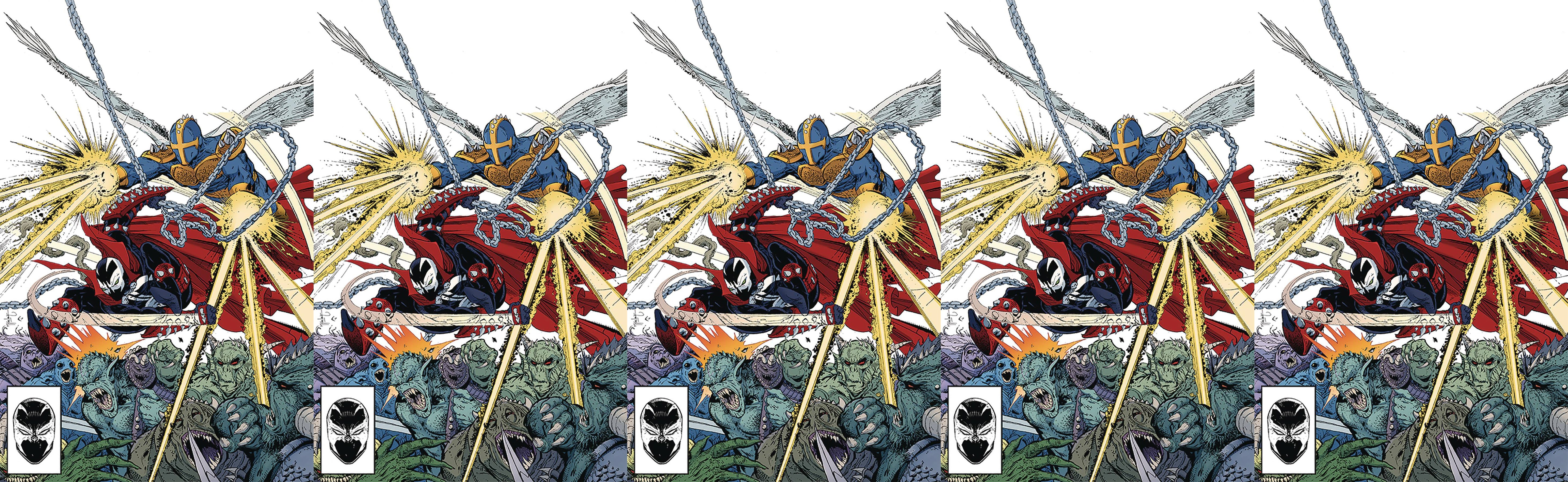 SPAWN #299 B Todd MCFARLANE VIRGIN Variant Amazing Spider-Man 299 Homage (07/31/2019) IMAGE