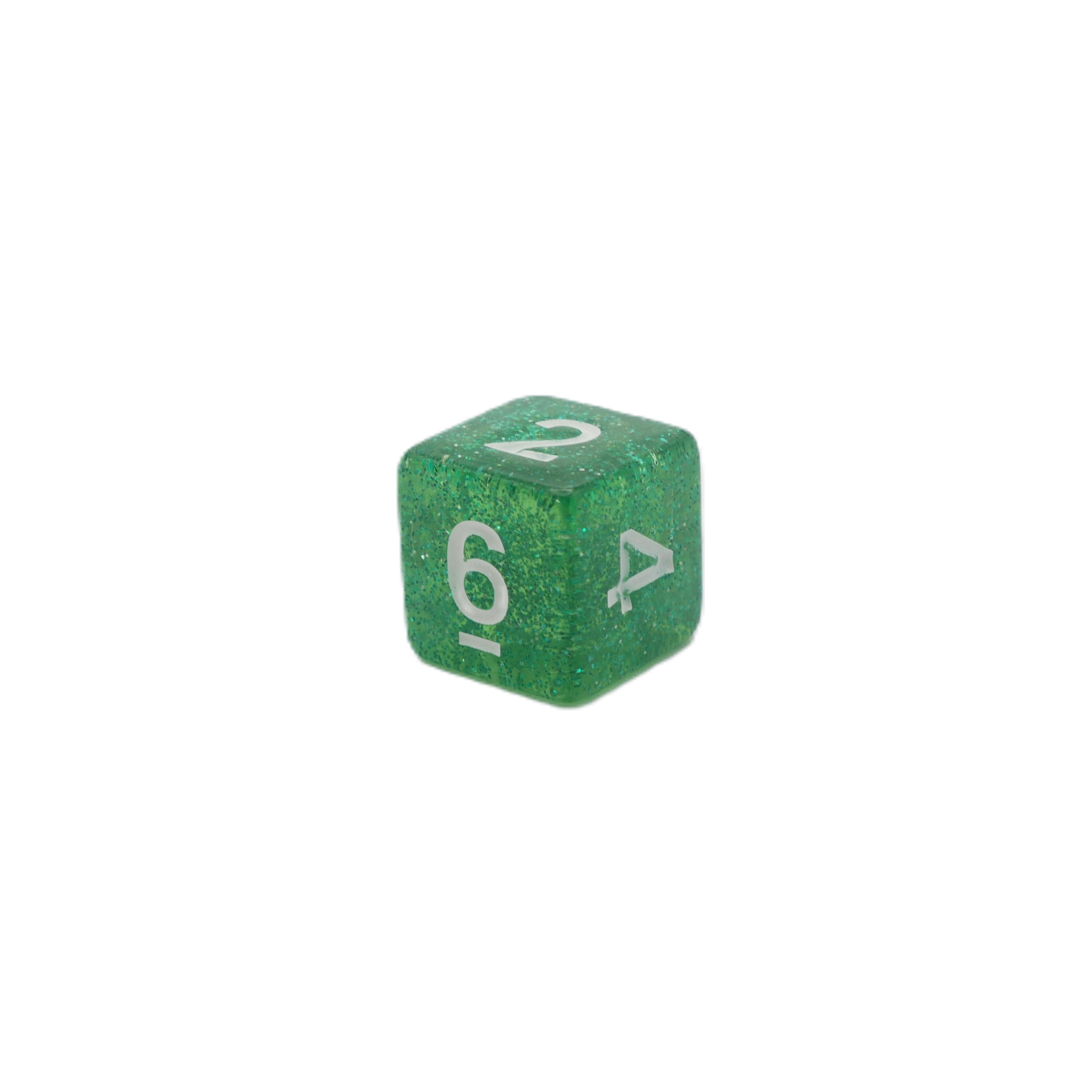 Spearmint Drop - 7 Piece DnD Dice Set | Acrylic RPG Gaming Dice