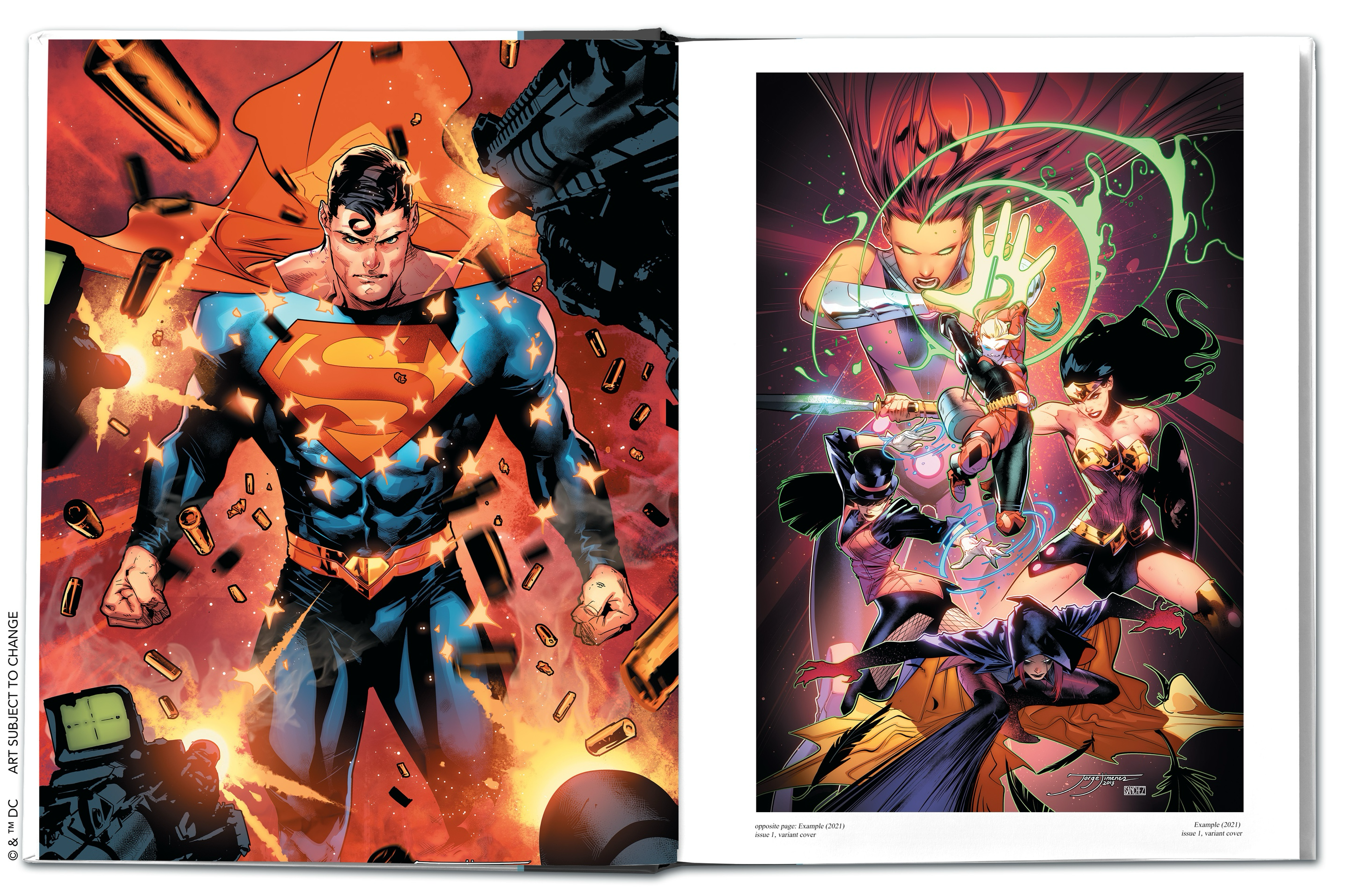 The DC Art of Jorge Jimenez Dustjacket Edition