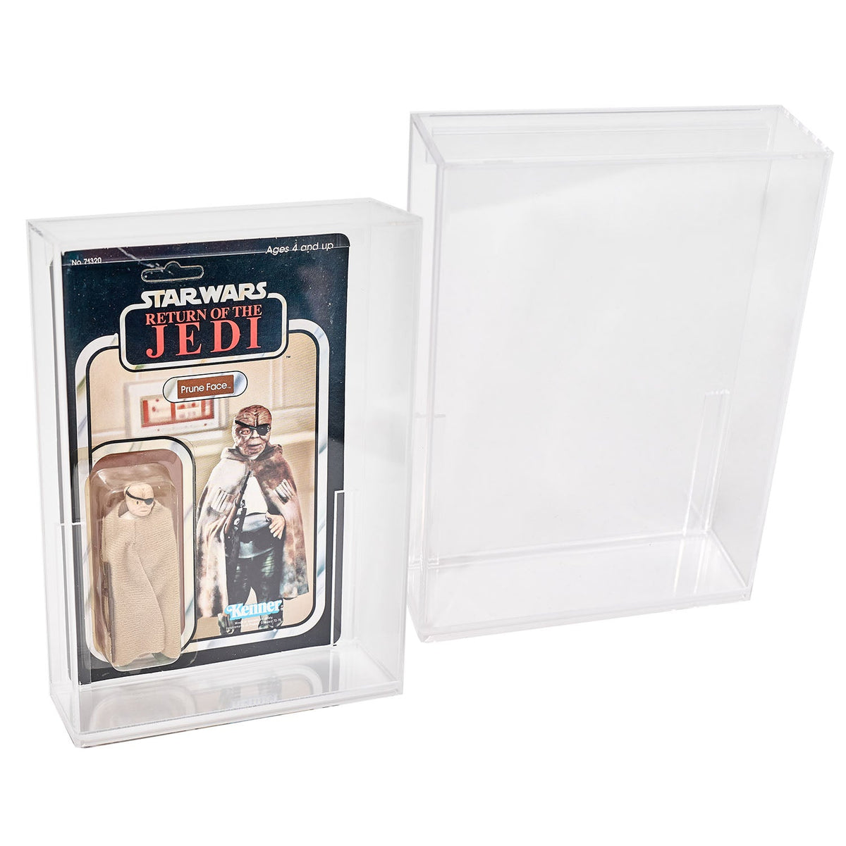 Vintage Star Wars & GI Joe Toy Acrylic Case