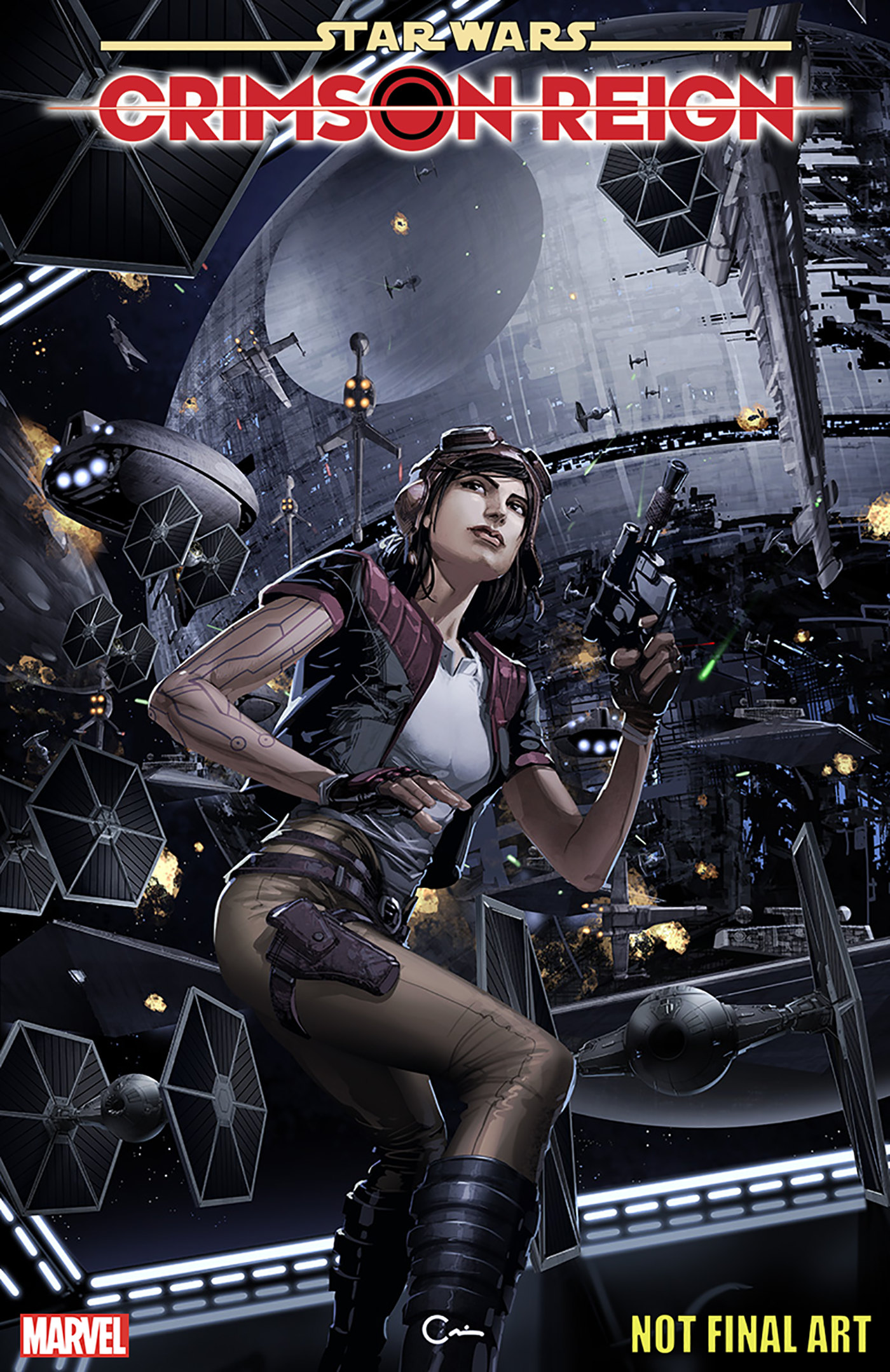 Star Wars Crimson Reign #3 F Clayton Crain Enemies Of Dawn Variant (03/09/2022) Marvel