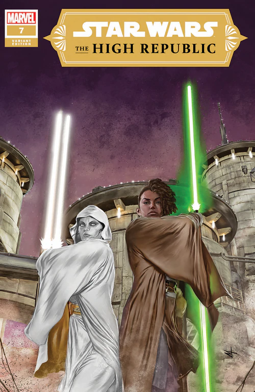 Star Wars High Republic #7 Marco Turini Trade Variant 1st Orla Jareni (07/28/2021) Marvel