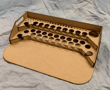 Painting Station - 26mm V2, For Vallejo and Army Painter Style Dropper Bottles