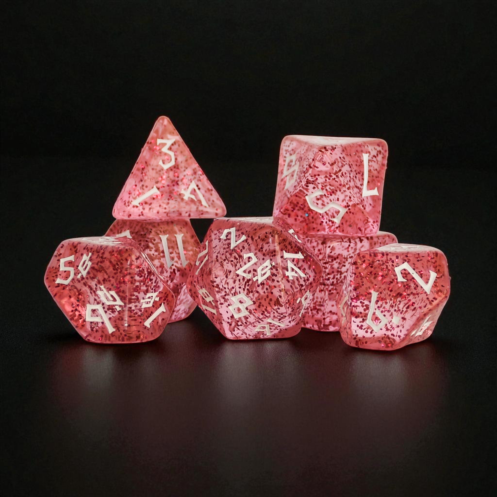 Sugarplum Acrylic Dice Set