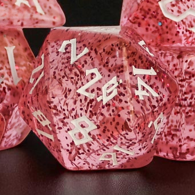 Sugarplum Acrylic Dice Set