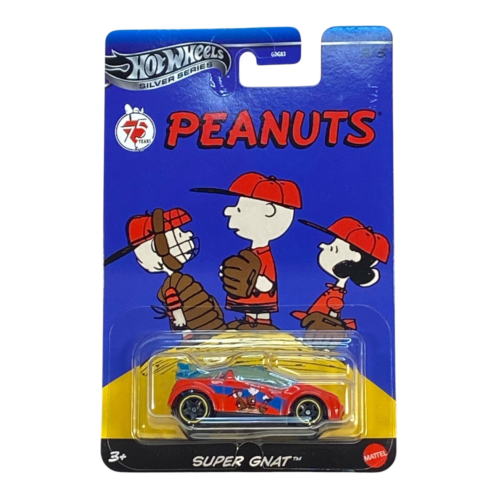 Hot Wheels Super Gnat - Silver Series Peanuts 75 Years 3/5