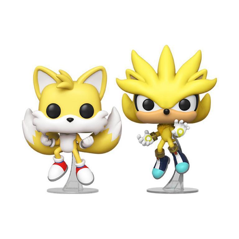 Pop! Games: Sonic the Hedgehog - Super Tails & Super Silver (2-Pack)