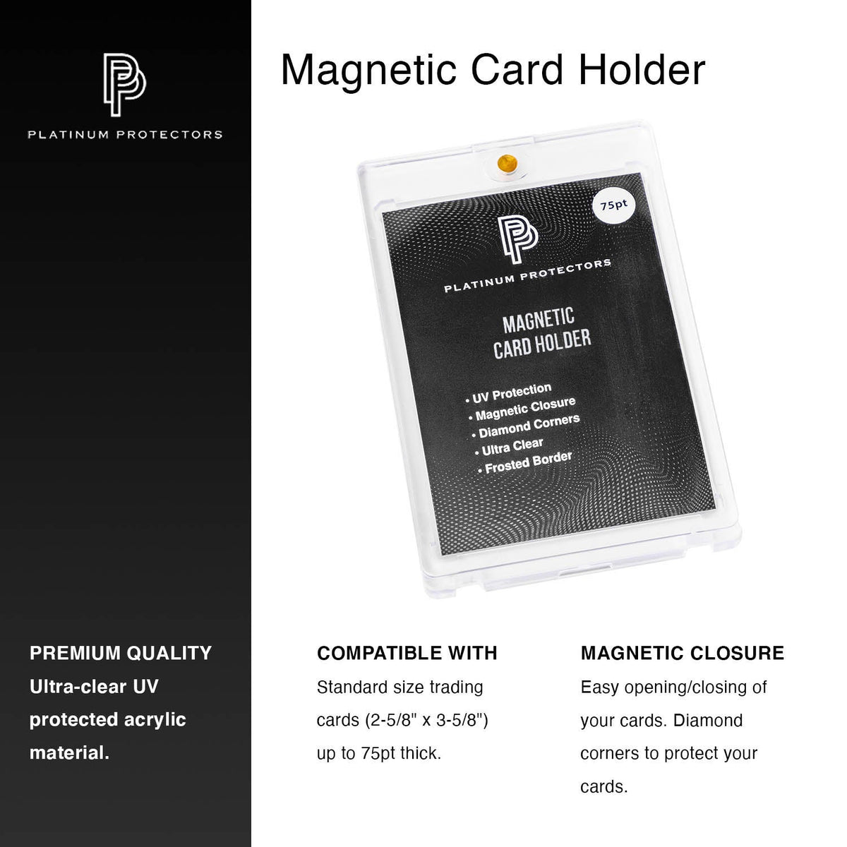 Magnetic Card Holder - 75pt