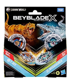 Beyblade: X: Jurassic World Top & Launcher Multipack