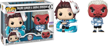 Pop! Animation: Demon Slayer - Tanjiro Kamado & Sakonji Urokodaki Shared