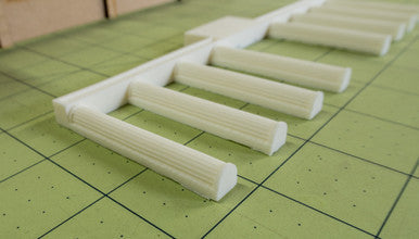 28mm Ruined Tank Factory - 28MMDF170