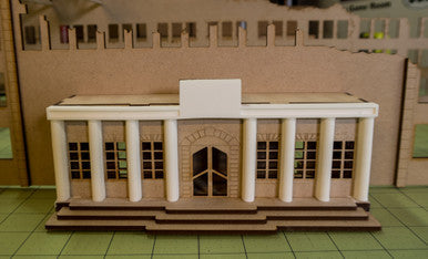 28mm Ruined Tank Factory - 28MMDF170