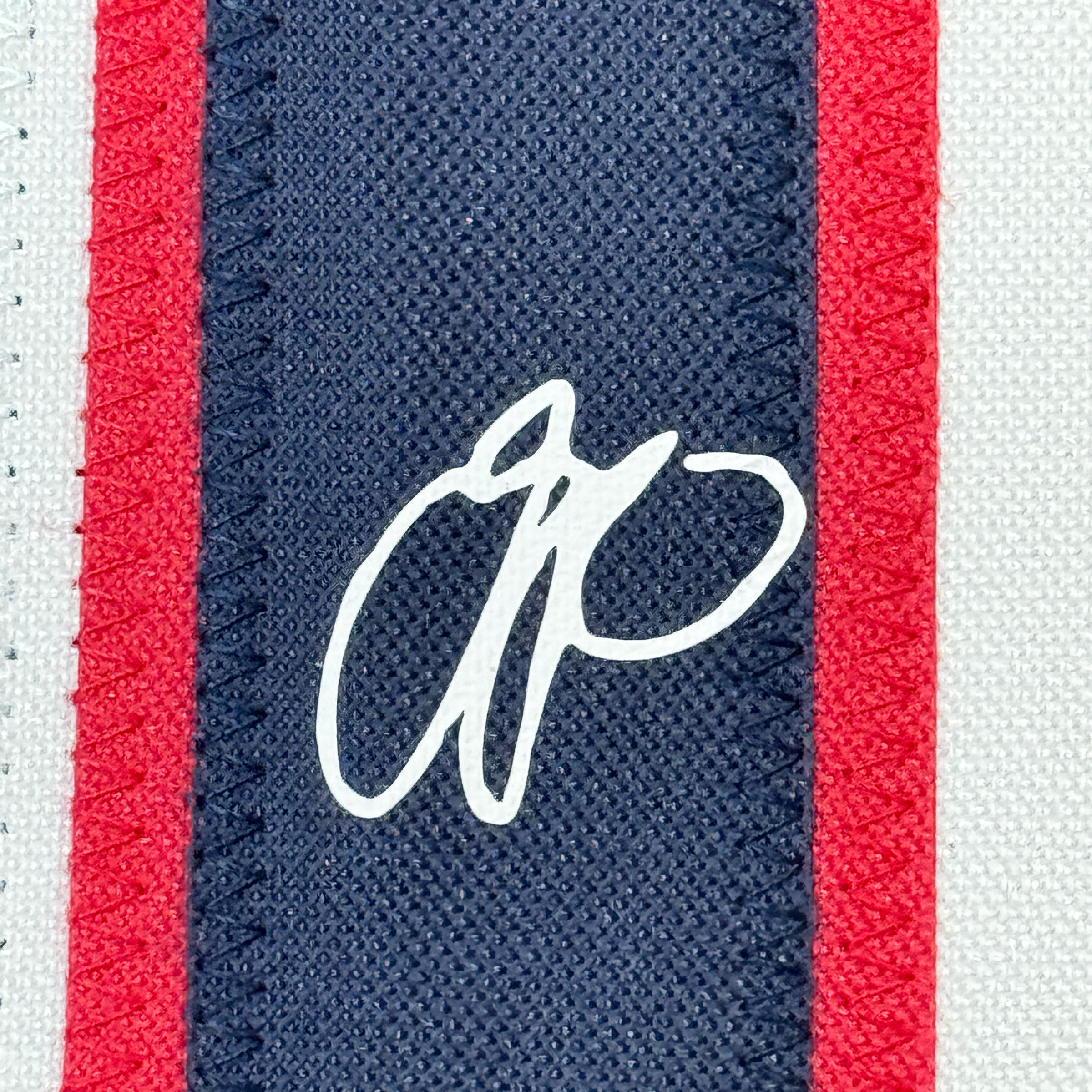 Framed Facsimile Autographed Jayson Tatum 35x39 2024 United States Team USA Blue Reprint Laser Auto Basketball Jersey