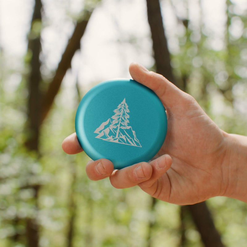 Aluminum Teal Mountain Dirty Birdie Mini Marker