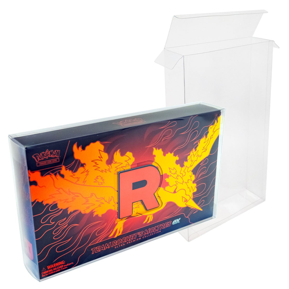 Pokémon Team Rocket's Moltres EX UPC Ultra-Premium Collection Protector