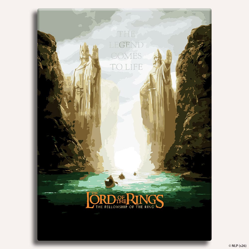 The Gates of Argonath - Paint By Numbers Kit