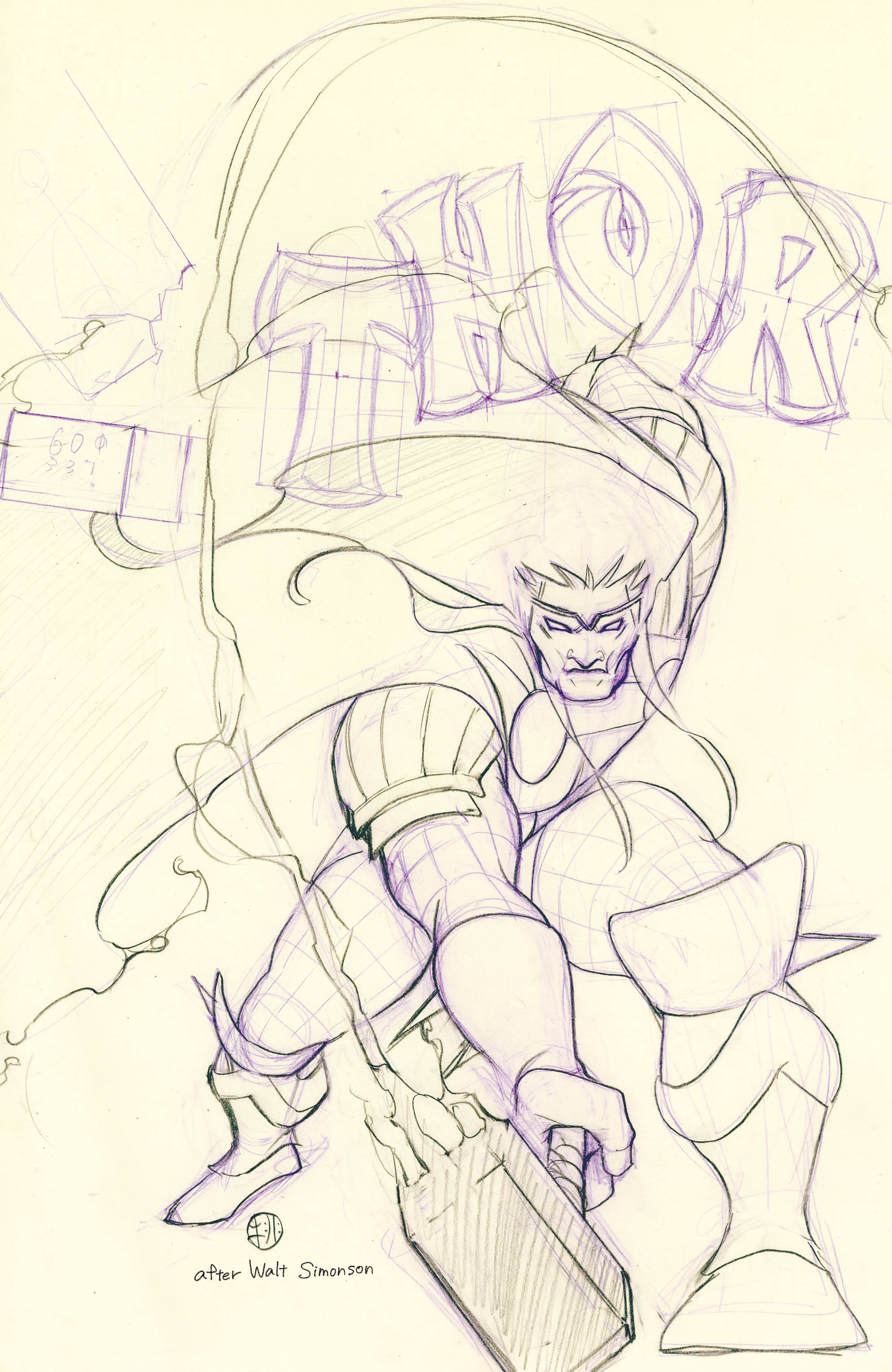 Thor #6 Peach Momoko Mighty Thor 337 Homage Sketch Trade Black Winter Variant (08/19/2020) Marvel