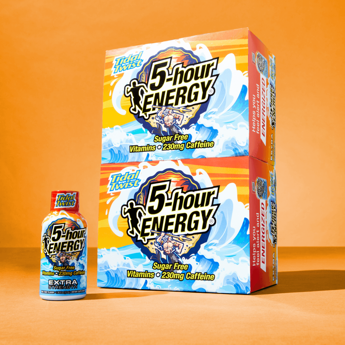 24 Pack 5-hour ENERGY Extra Strength Shots, Tidal Twist Flavor, 1.93 Fl Oz
