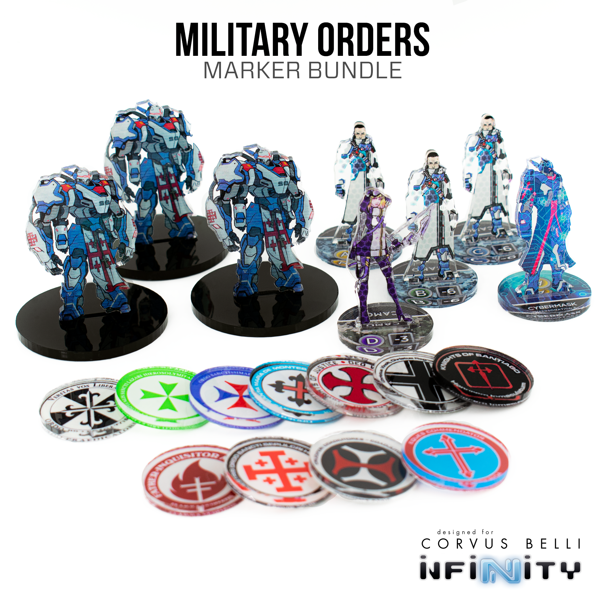 Military Orders Markers Bundle