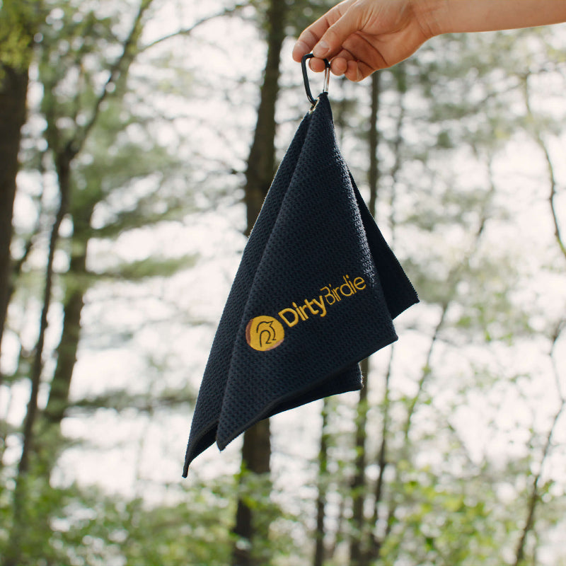 Dirty Birdie Disc Golf Towel: Stay Dry and Play Better!