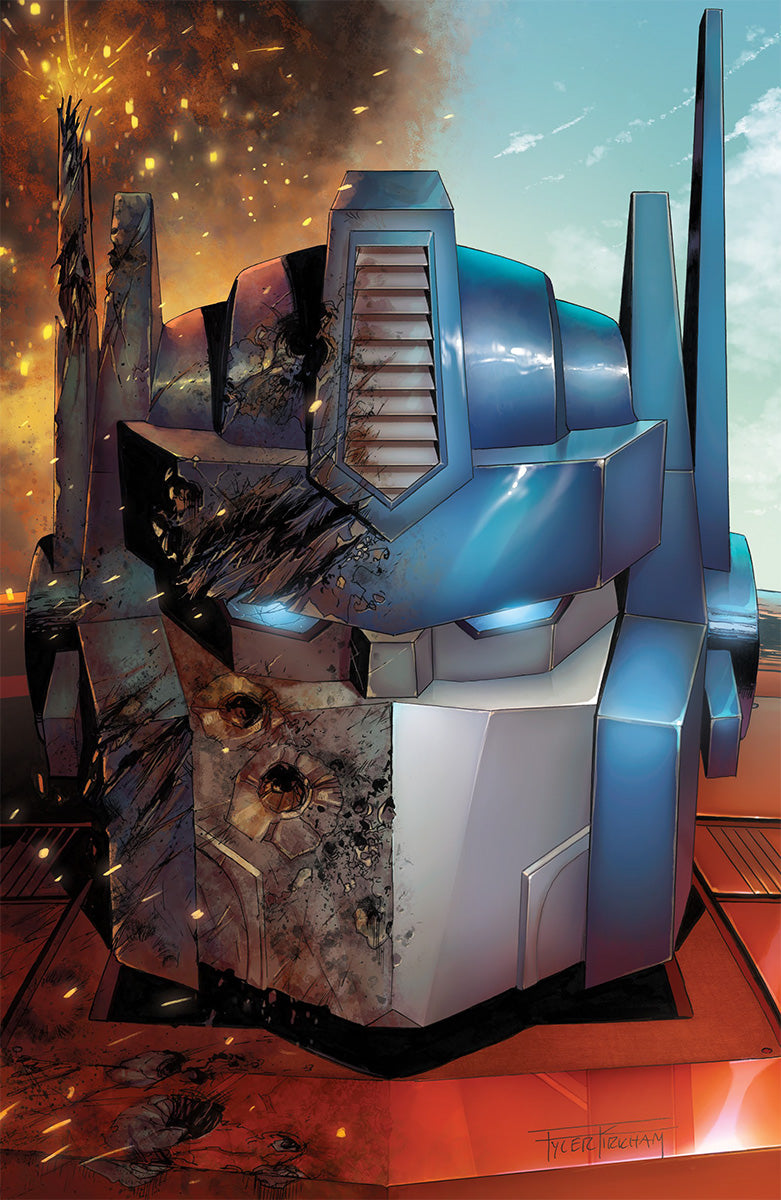 Transformers #1 10th PTG Unknown Comics Tyler Kirkham Exclusive Virgin Var (12/25/2024)