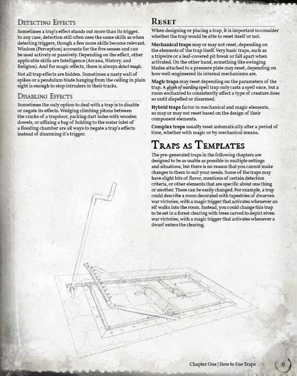 Treacherous Traps Hardcover (5E)