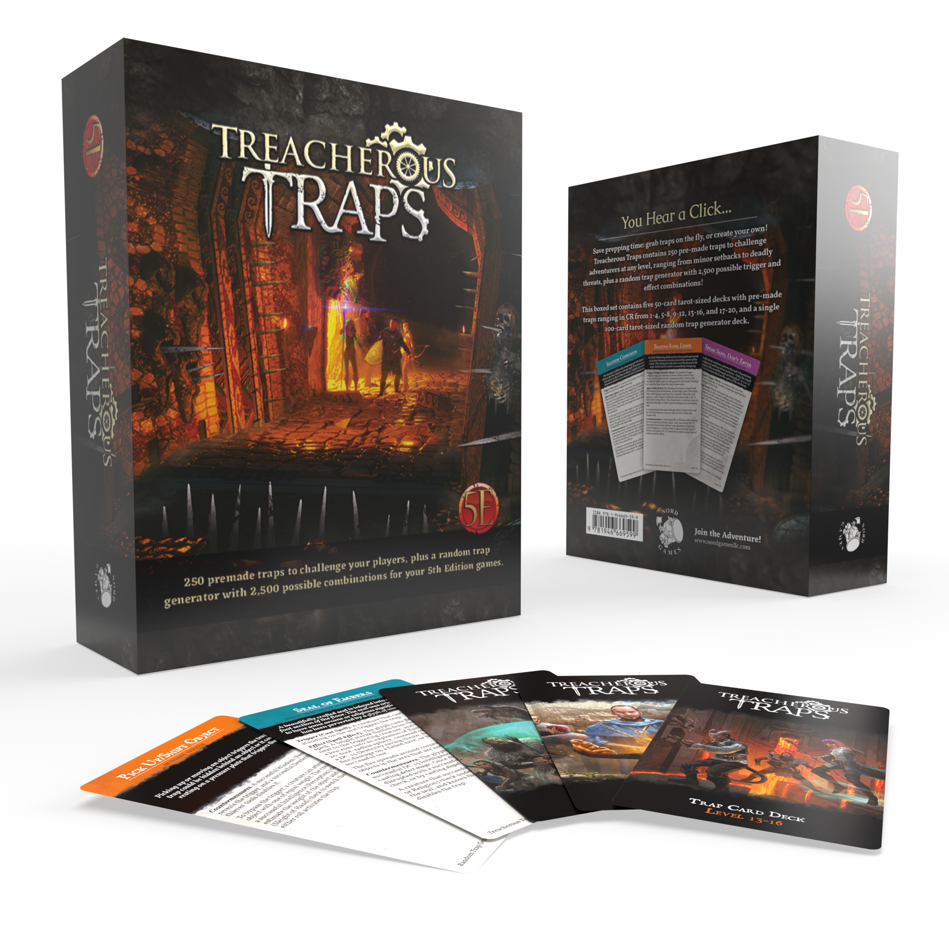 Treacherous Traps Box Set (5E)
