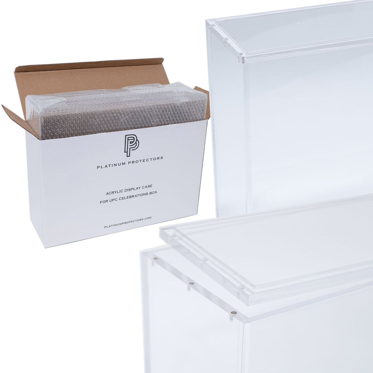 Pokémon 25th Anniversary Celebrations UPC Box Acrylic Case