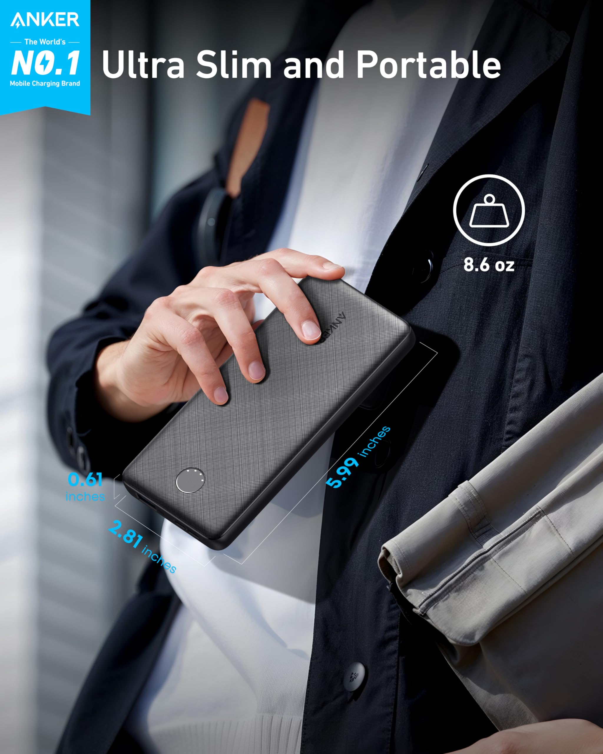 Anker <b>313</b> Power Bank (PowerCore 10K)