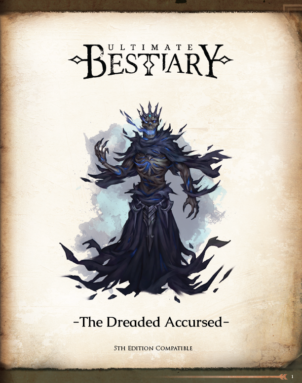 Ultimate Bestiary: The Dreaded Accursed Hardcover (5E)