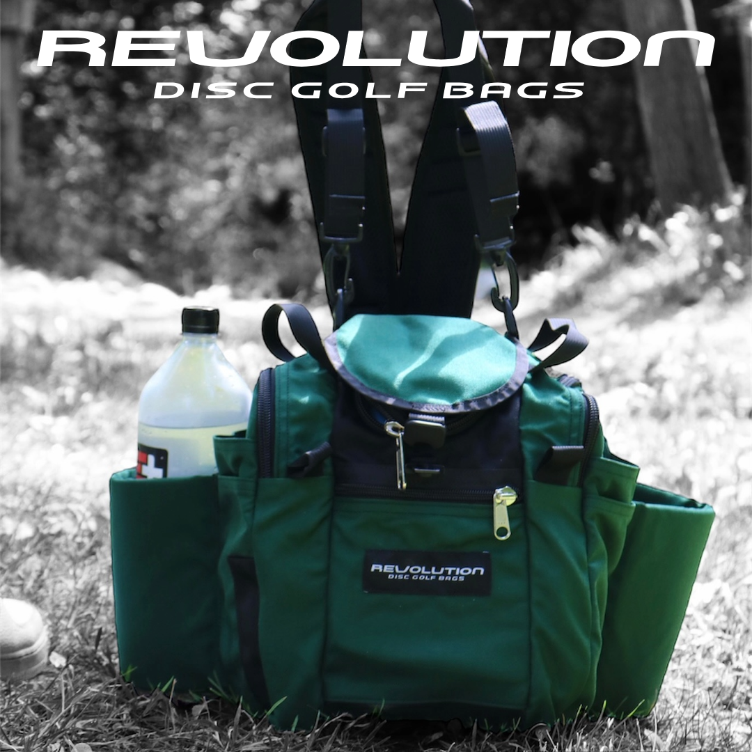 Revolution Mini Deluxe V3 Disc Golf Bag - Forest