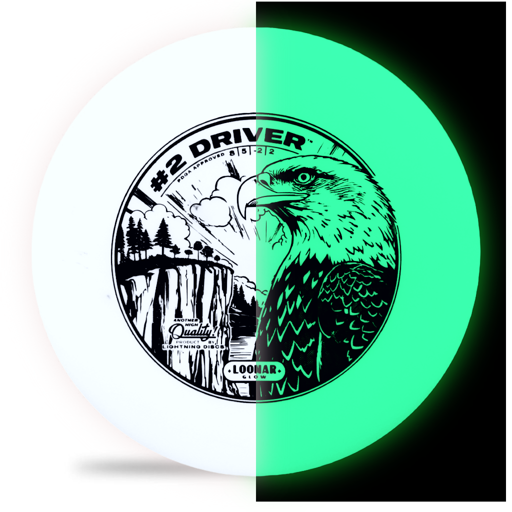Lightning Loonar Glow #2 Driver Fairway Driver Golf Disc