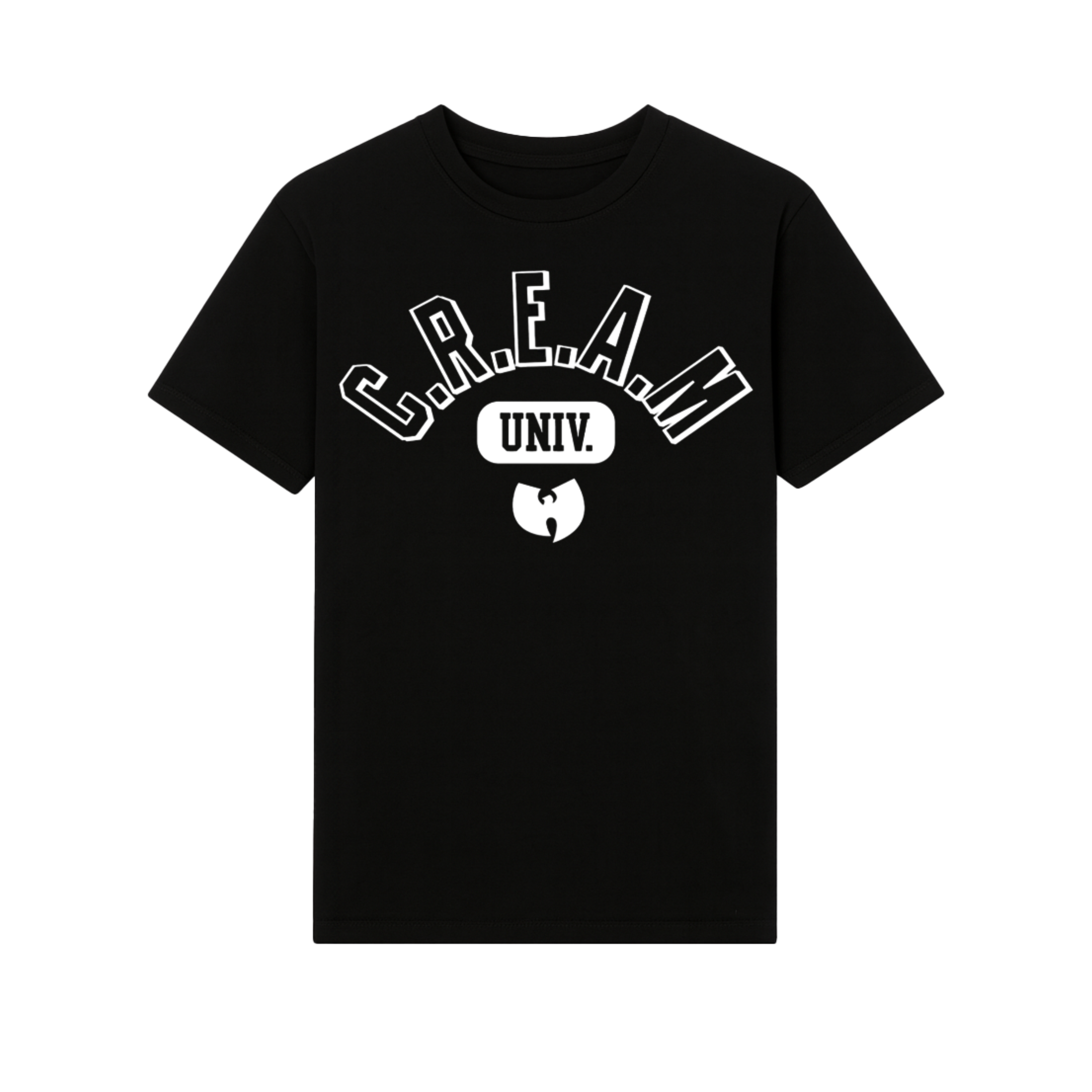 Youth C.R.E.A.M. University Tee - Black