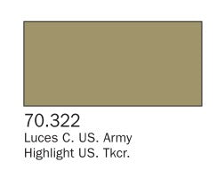 Vallejo 322 17ml Bottle Highlight US Tankcrew Panzer Aces (6/Bx)
