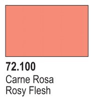 Vallejo 72100 18ml Bottle Rosy Flesh Game Color (6/Bx)