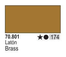 Vallejo 801 17ml Bottle Brass Model Color (6/Bx)
