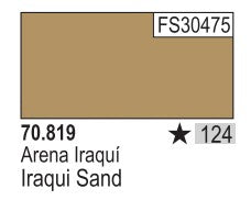 Vallejo 819 17ml Bottle Iraqi Sand Model Color (6/Bx)