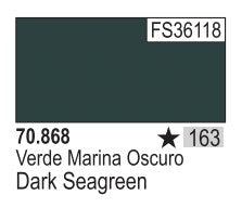 Vallejo 868 17ml Bottle Dark Sea Green Model Color (6/Bx)