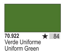 Vallejo 922 17ml Bottle USA Uniform Green Model Color (6/Bx)